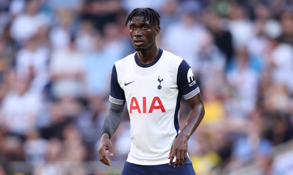 Yves Bissouma during a Tottenham Hotspur Premier League match