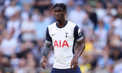 Yves Bissouma during a Tottenham Hotspur Premier League match
