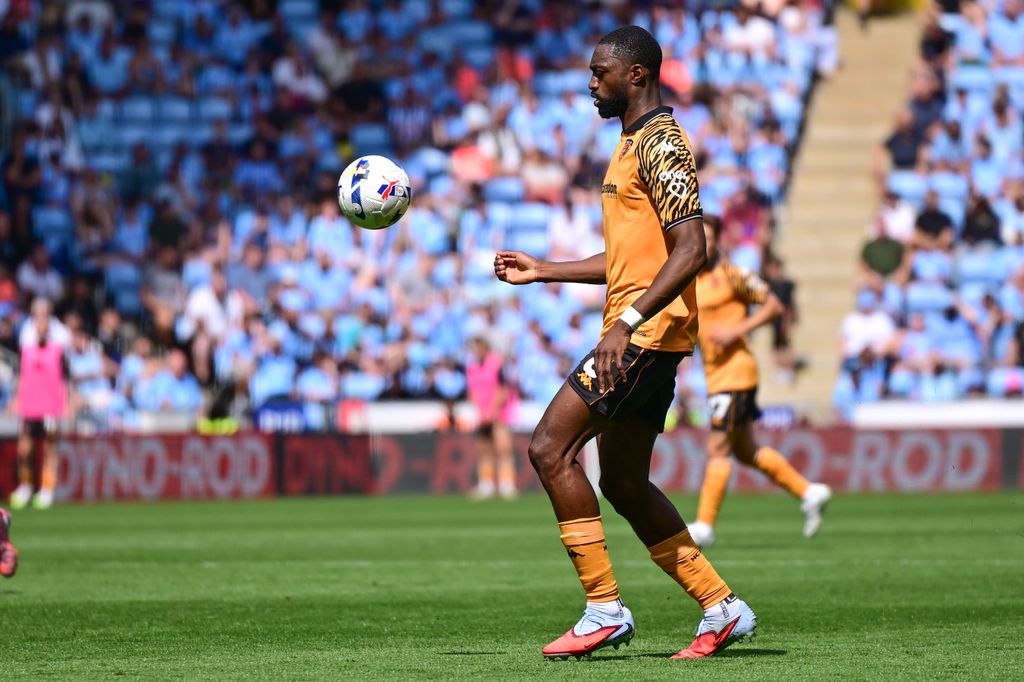 Super Eagles defender Semi Ajayi in action for Hull City ahead of the 2025 Africa Cup of Nations
