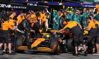 Lando Norris during Qatar Grand Prix sprint qualifying session