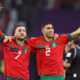 Achraf Hakimi applauds fans after Morocco’s 2-0 victory over Comoros at AFCON 2025