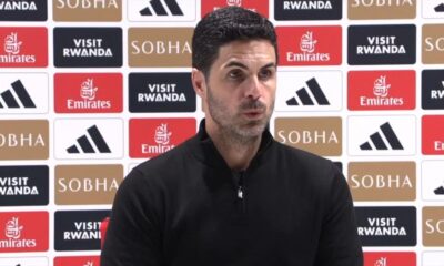 Arsenal Manager Mikel Arteta Speaking To Media Amid Club’s Injury Crisis