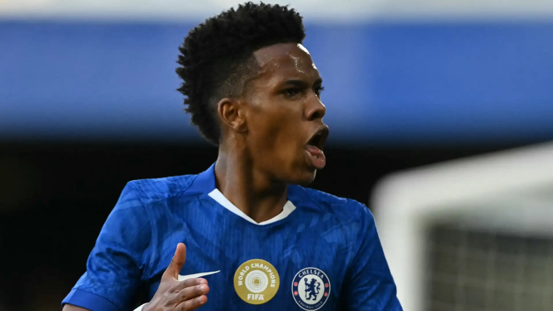 Chelsea Wonderkid Estevao Willian During Carabao Cup Action