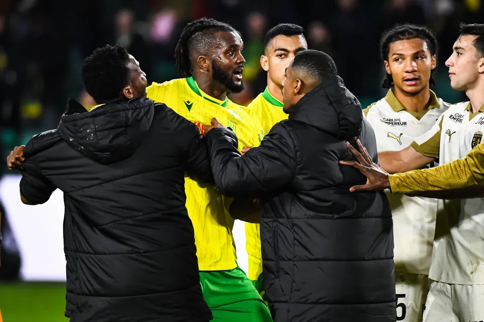 Chidozie Awaziem training with the Super Eagles ahead of AFCON 2025 in Morocco