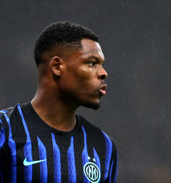 Denzel Dumfries Injured During Serie A Match For Inter Milan