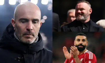 Enzo Maresca reacting on the touchline during Chelsea Premier League match