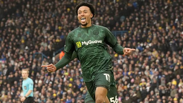 Femi Azeez celebrating his goal for Millwall, showing his left-foot magic.