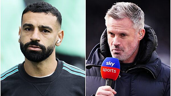 Jamie Carragher commenting on Mohamed Salah and Arne Slot situation at Liverpool