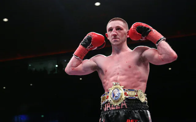 Jazza Dickens Celebrates Becoming WBA Super-Featherweight Champion