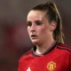 Manchester United Women looking dejected during a WSL match