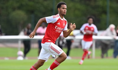 Marley Frohock Training With Arsenal U18s