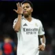 Rodrygo Celebrating A Goal For Real Madrid
