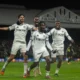 Samuel Chukwueze Celebrating After Assist For Fulham Against Tottenham