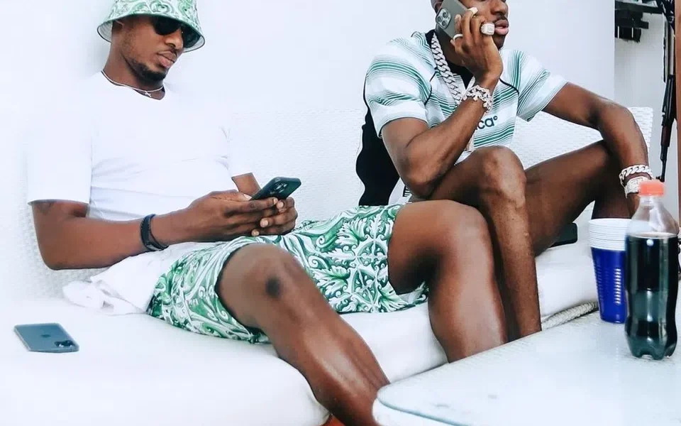 Victor Osimhen And Odion Ighalo Discussing Leadership Ahead Of AFCON 2025