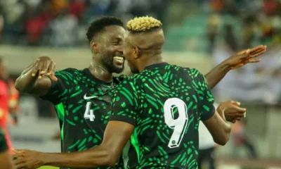 Wilfred Ndidi wearing the Super Eagles armband during a Nigeria international match