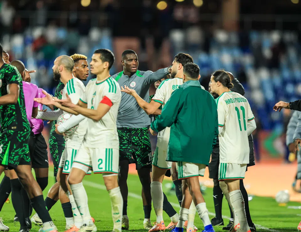 CAF officials reviewing AFCON 2025 quarter-final match footage