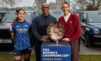 Jill Scott at the Women’s Champions Cup launch event in London