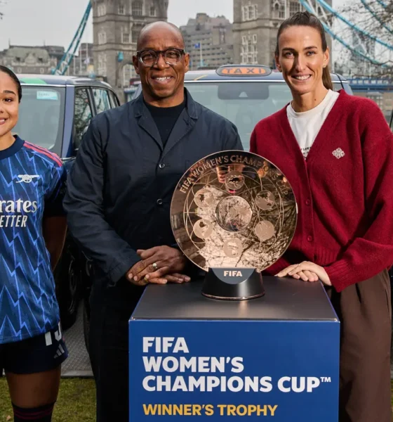 Jill Scott at the Women’s Champions Cup launch event in London