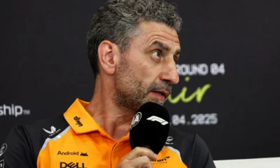 McLaren team principal Andrea Stella speaking about Formula 1 2026 regulations