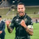 William Troost-Ekong captaining Al Kholood in Saudi Pro League match