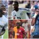 Collage Of Nigerian Footballers In Europe Including Iwobi Lookman Ndidi And Osimhen