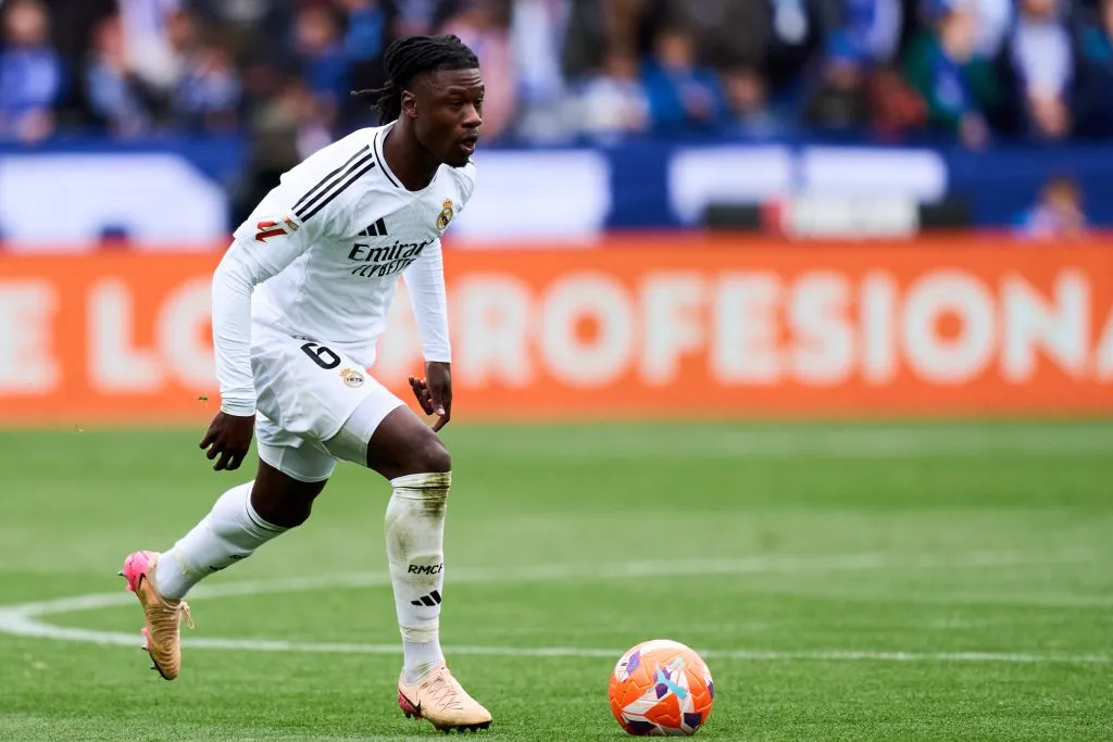 Eduardo Camavinga in action for Real Madrid during a La Liga match