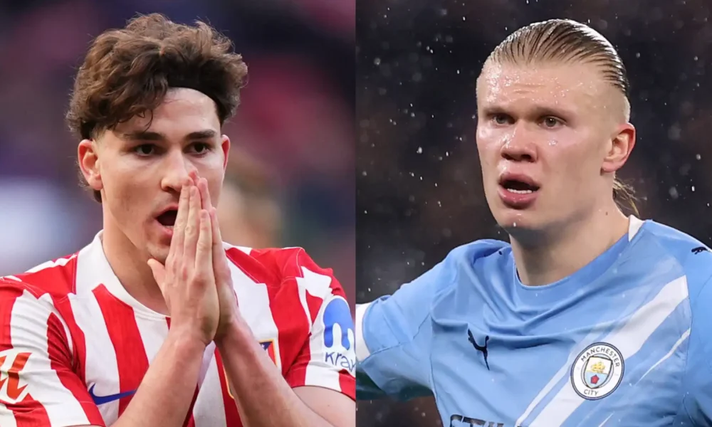 barcelona board discussing summer transfer targets haaland alvarez