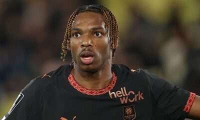 Jeremy Jacquet in action for Rennes amid Liverpool transfer criticism