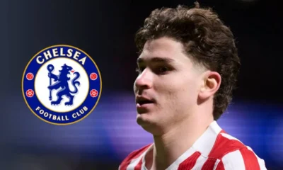 Julian Alvarez in action for Atletico Madrid as Chelsea are reported to advance in transfer talks amid interest from Arsenal and Barcelona.