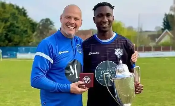 Late Nigerian footballer Saburi Adeniji of Kings Park Rangers FC