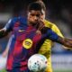Marcus Rashford playing for Barcelona during La Liga match