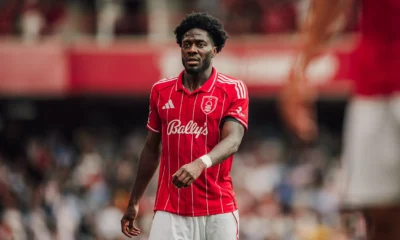 Ola Aina In Action For Nottingham Forest After Injury Return