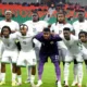 Super Eagles players reacting after penalty shootout defeat to DR Congo