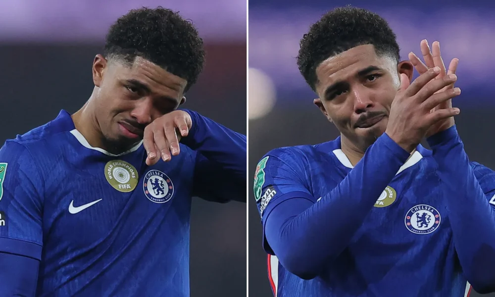 Wesley Fofana upset after Chelsea’s Carabao Cup defeat to Arsenal