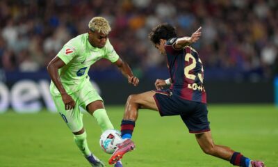 Lamine Yamal Reacts After Substitution During Barcelona vs Levante Match
