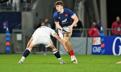 Fabien Brau-Boirie in action for Pau ahead of his France Six Nations debut
