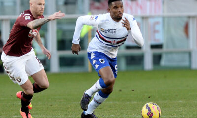 Sampdoria officials in discussion during a tense moment at training ground amid internal conflict