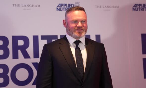 Wayne Rooney attending a Manchester event ahead of the Brit Awards