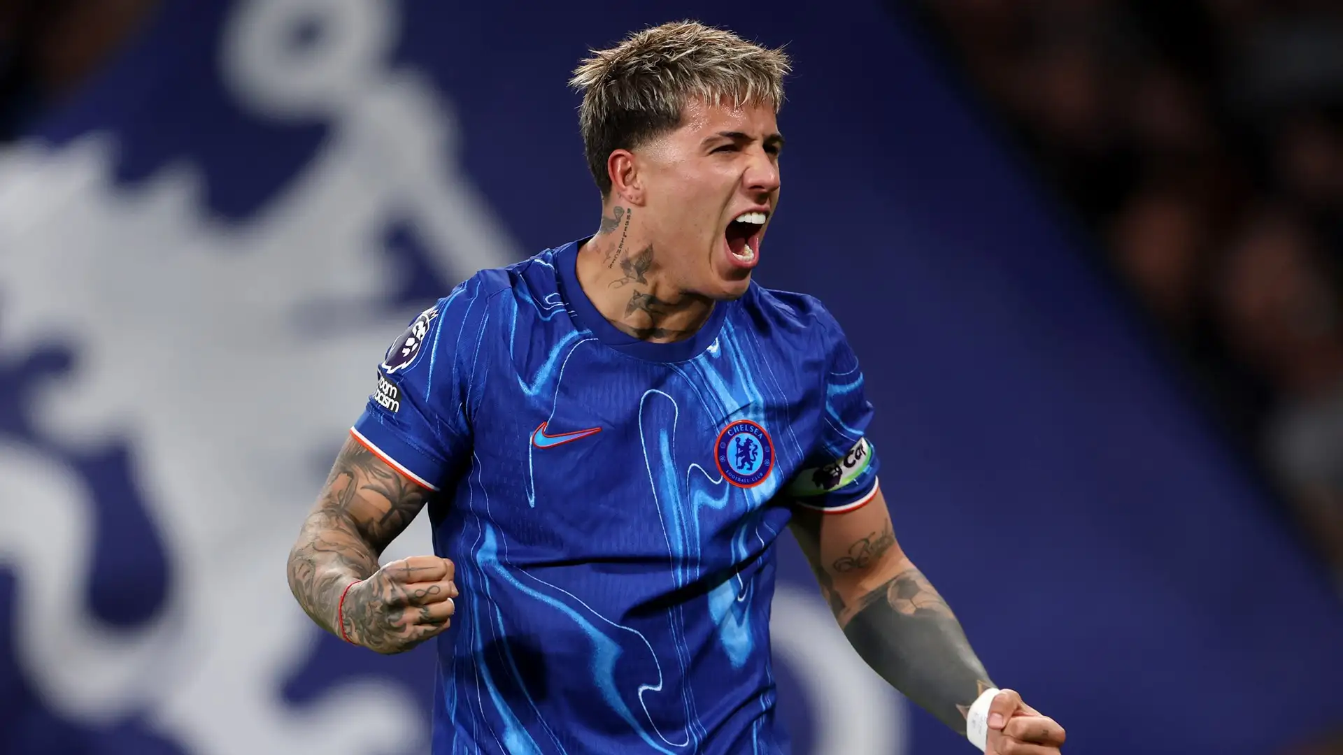 Enzo Fernandez and Chelsea teammates during tense moment amid suspension controversy
