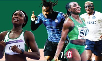 Victor Osimhen, Ademola Lookman, Victor Boniface, Tobi Amusan and Favour Ofili showcasing Nigeria’s most marketable athletes in 2026