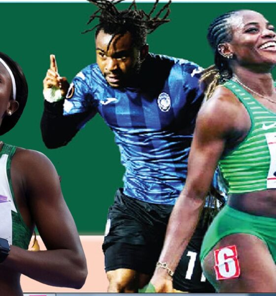 Victor Osimhen, Ademola Lookman, Victor Boniface, Tobi Amusan and Favour Ofili showcasing Nigeria’s most marketable athletes in 2026