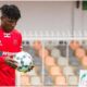 Chibueze Oputa in Super Eagles camp after winning the NPFL title with Enugu Rangers.