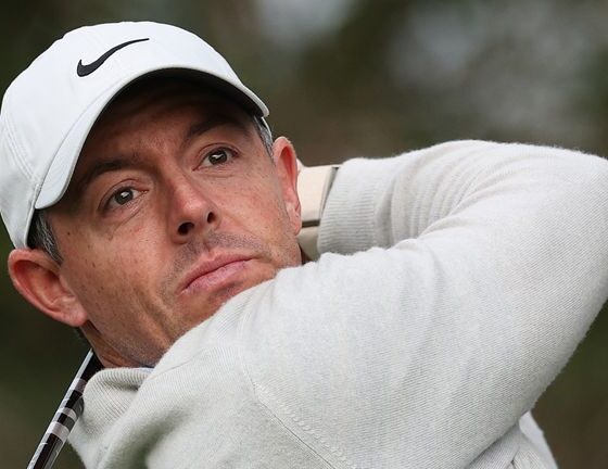 Rory McIlroy during the opening round of the Truist Championship at Quail Hollow.