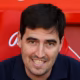 Andoni Iraola applauding supporters amid reports linking him with the Liverpool managerial job.