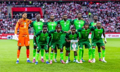 Super Eagles players training ahead of their international friendly against Portugal in Lisbon.