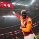 Victor Osimhen celebrates after scoring for Galatasaray as Super Eagles stars shine across Europe